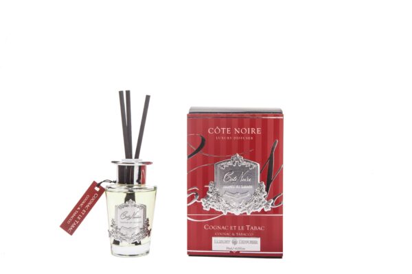 Coffret Diffuseur Cote Noire - Cognac & Tabac - Argent