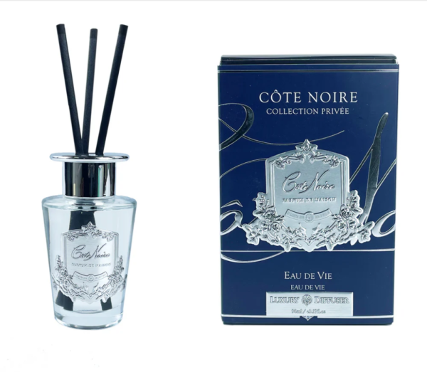 Cote Noire Diffuser Set - Eau de Vie - Silver