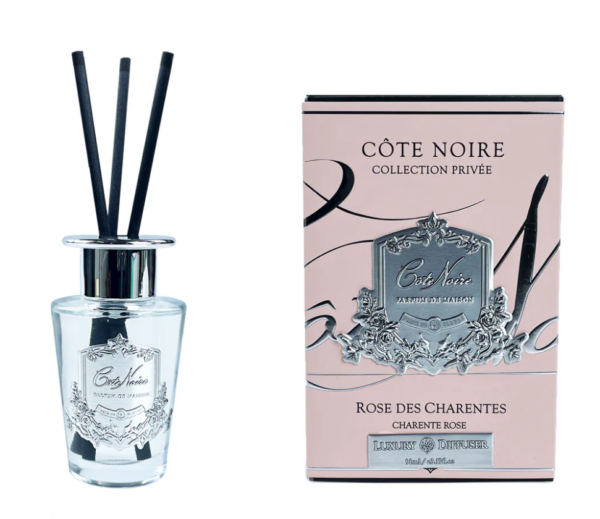 Cote Noire Diffuser Set - Charente Rose - Silver