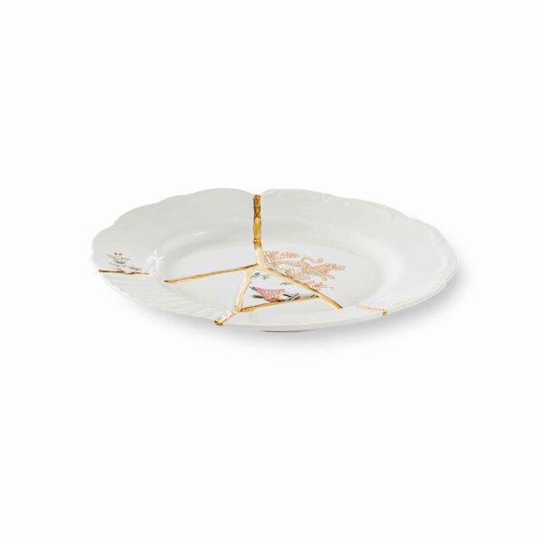 Assiette à dessert Kintsugi – Image 2