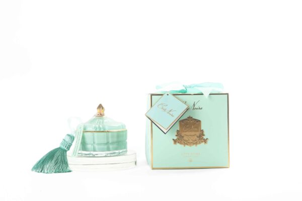 Bougie Art Déco - Tiffany Blue & Gold - Persian Lime