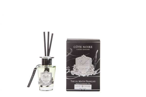 Coffret diffuseur Cote Noire - Thé du matin français - Argent