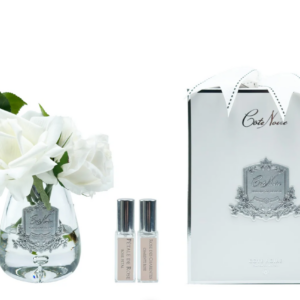 Rose de thé blanc ivoire - Transparent