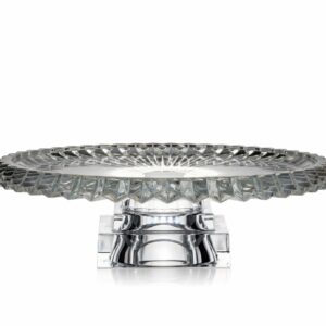 ASSIETTE 33 CM SUR SUPPORT – CROWN JEWEL
