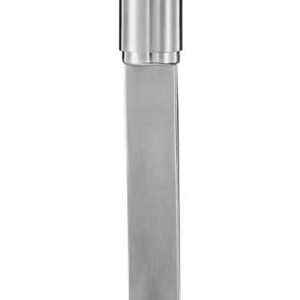 Rösle Cuillère à verser à manche rond avec bord en silicone