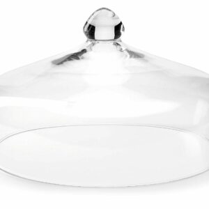 Les Cloches Bombées transparentes Ø 28 cm H 18 cm