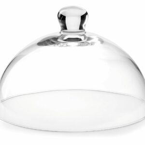 Cloches du Dôme bouton transparent transparent Ø 28 cm H 20,3 cm