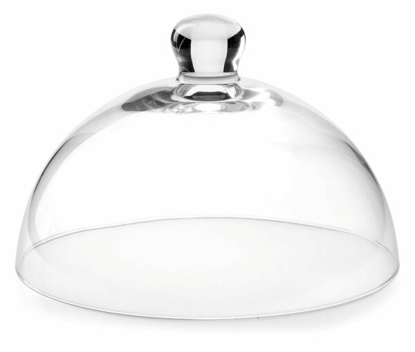 Cloches du Dôme bouton transparent transparent Ø 28 cm H 20,3 cm