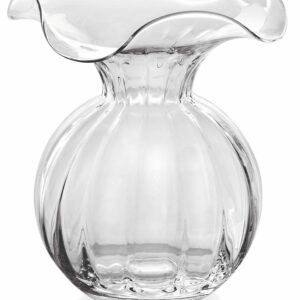 Vase optique transparent Primula 25 cm