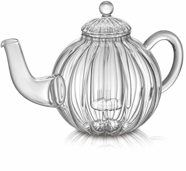 Théière Sahara avec couvercle et filtre en verre borosilicaté