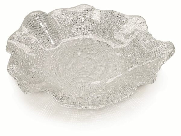 Assiette transparente Folies Ø 28 cm