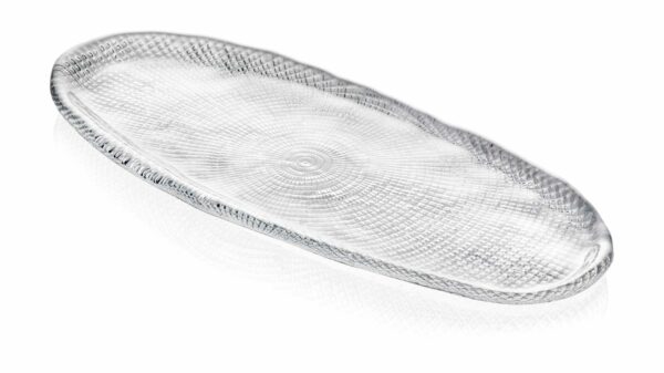 Plateau ovale Diamanté 34×15 cm