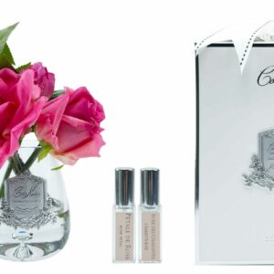 Tea Rose Magenta - Clear