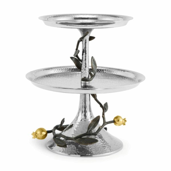 Pomegranate 2-Tier Etagere