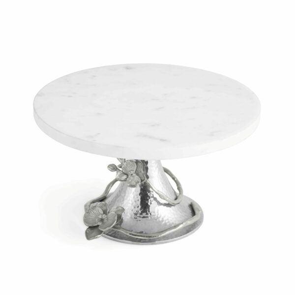 Présentoir à gâteaux Orchidée blanche – Image 2