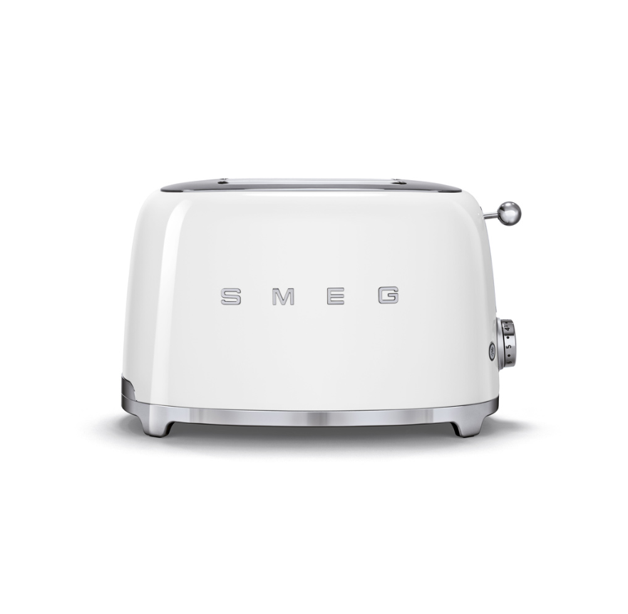 Toaster 2 tranches années 50 blanc