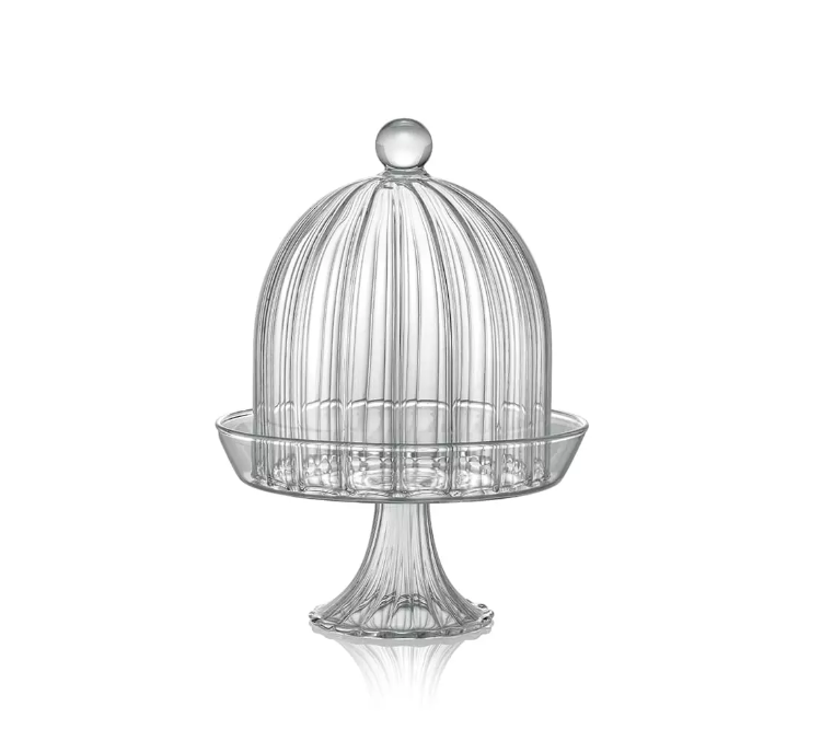 Présentoir à gâteaux avec cloche