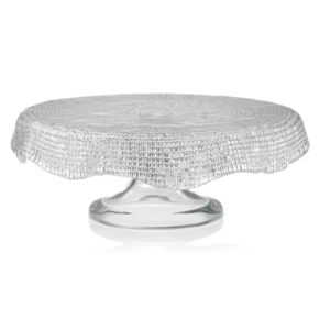 Présentoir à gâteaux transparent