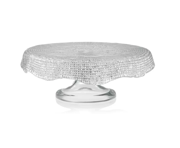 Présentoir à gâteaux transparent