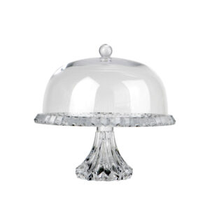 Assiette avec couvercle 33 cm sur socle