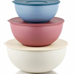 Lot de 3 récipients avec couvercle  2000 ml / 3500 ml / 5000 ml