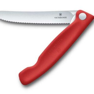 Couteau de pique-nique Swiss Classic, 11 cm – Chili Red