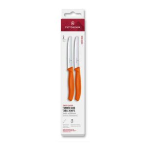 Set de couteaux à tomates et de table Swiss Classic, 2 pièces – Chili Red