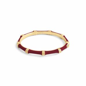 Bracelet articulé en bambou émaillé