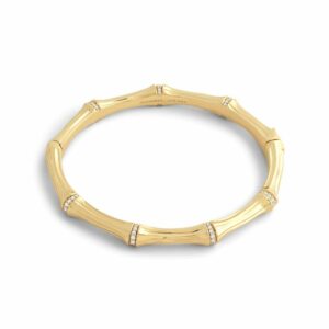 Bracelet articulé en bambou